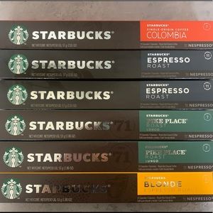 Nespresso original Starbucks variety pack